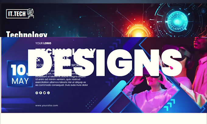 design social media posts and custom designs