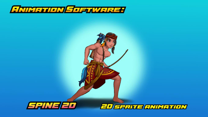 animate your 2d characters in spine 2d for unity