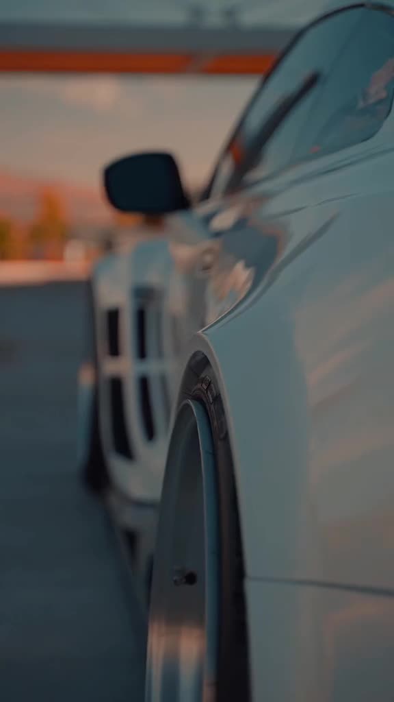 do trendy car video editing for tiktok and instagram in 24 hours
