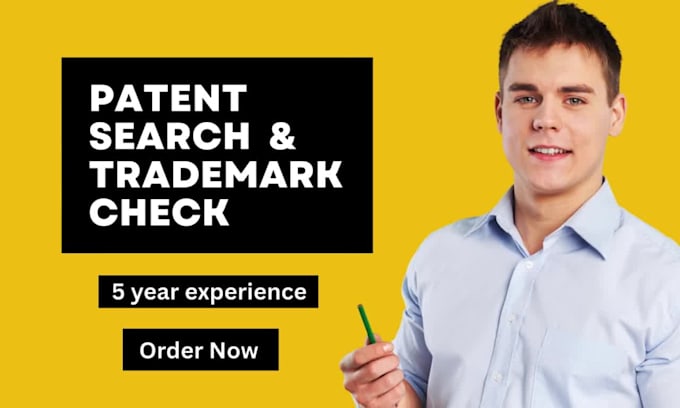 patent search and trademark check
