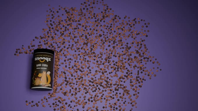 create custom animated product commercial video and poster