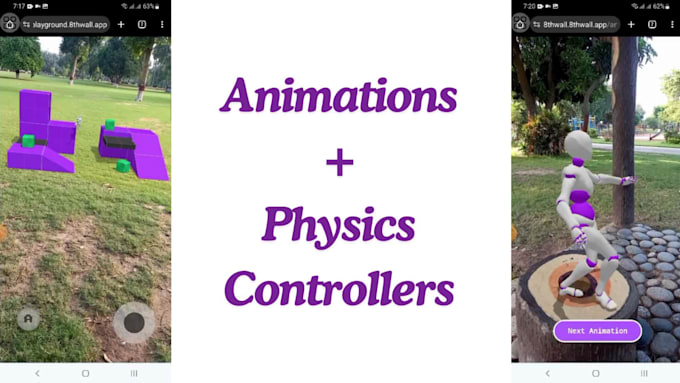 create web ar experiences using 8th wall