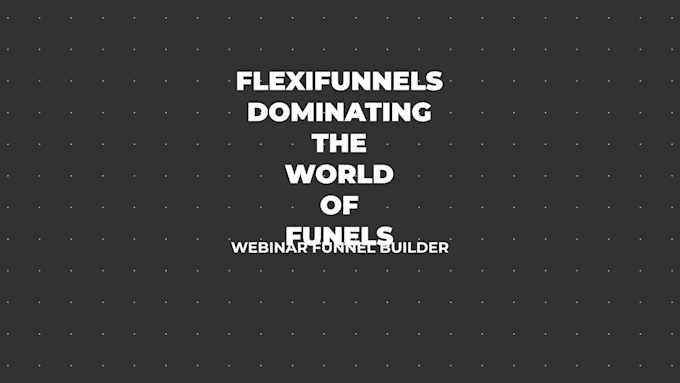create webinar funnel for you
