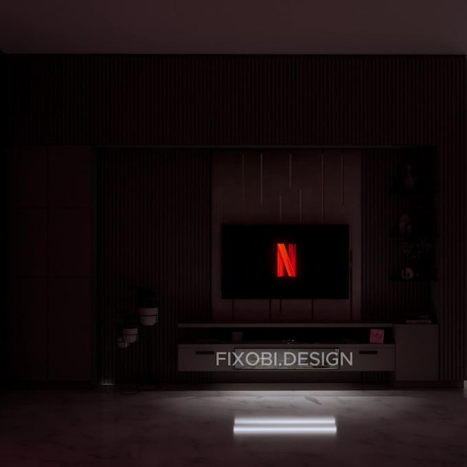 rendering animation of the room