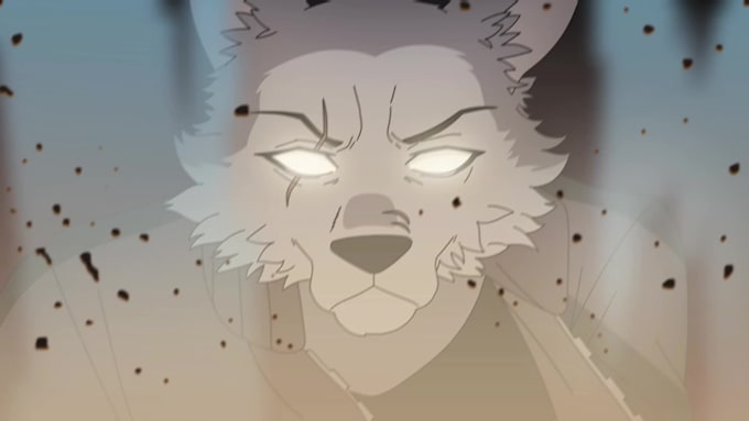 make an 2d frame by frame animation anime style