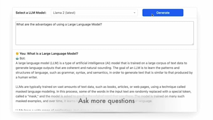 do ai website, app, agent, chatbot custom llm full stack
