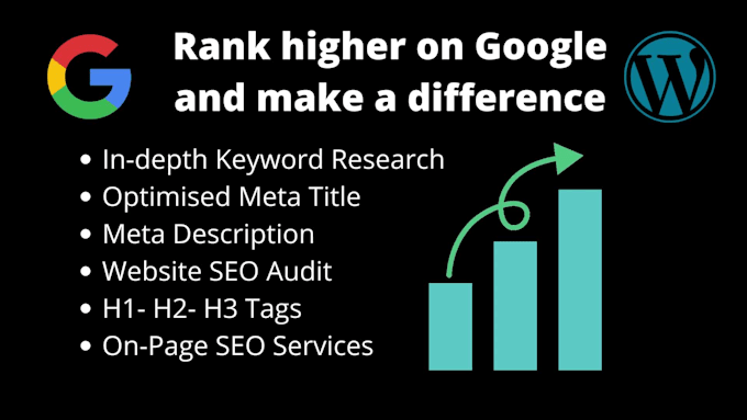 do on page SEO to boost wordpress website ranking on google