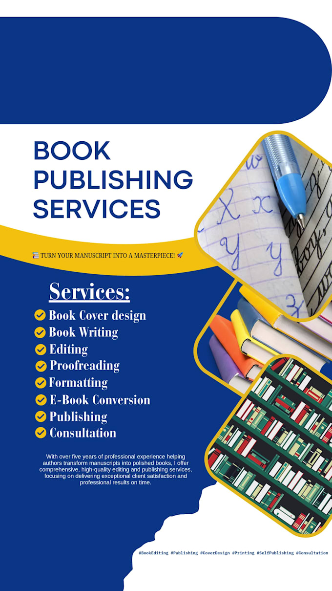 professionally edit and proofread your book