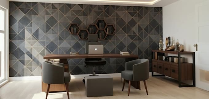 architectural 3d office visualization and renderings