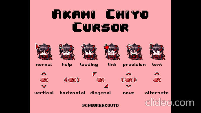 ANIME PACK 1 Cursors