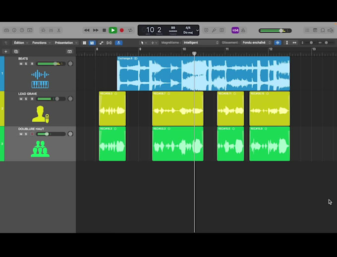 make a personalized song in french