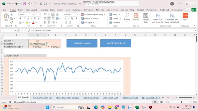 Do data entry, analysis, and automation in microsoft excel by Landor67 ...