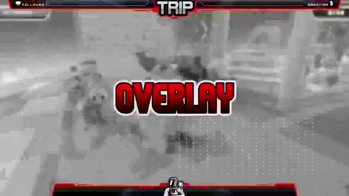 create animated twitch, kick, overlay, facecam, screen, panel