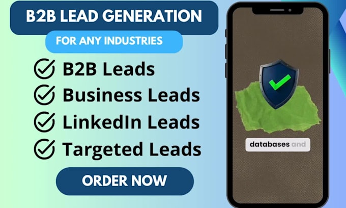 provide targeted b2b lead generation for any industries