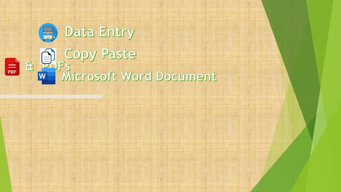 Data entry copy paste microsoft word document by Abubashar1234t | Fiverr
