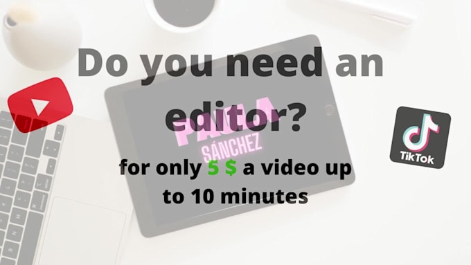 Edit videos for youtube by Paulaa_s | Fiverr