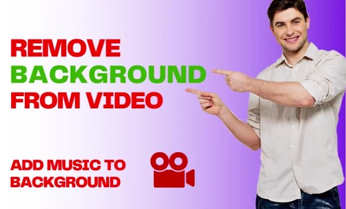 remove background and add music to your video