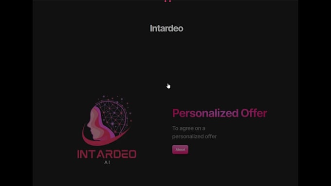 make an animated interactive website with framer