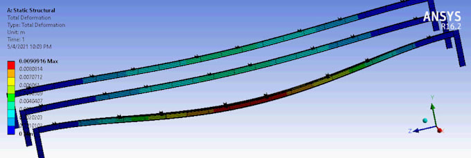 do structure analysis on ansys