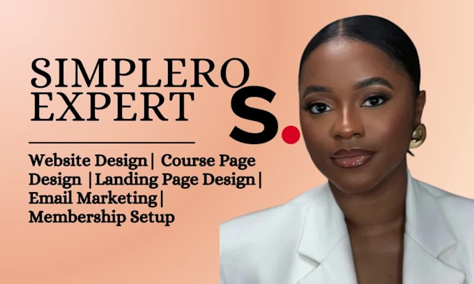 simplero website setup simplero landing page simplero course page and campaign