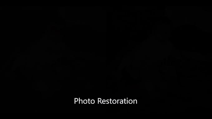 restore your old or damaged photo