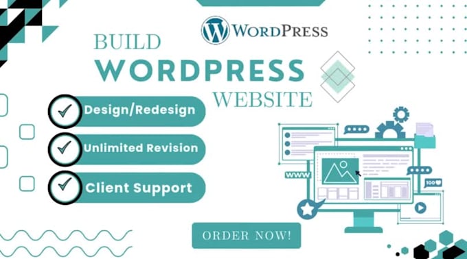 develop any wordpress website tailored to your needs