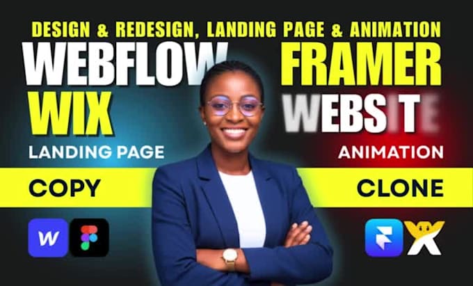 wix and webflow expert, duplicate website design, redesign, and ecommerce store