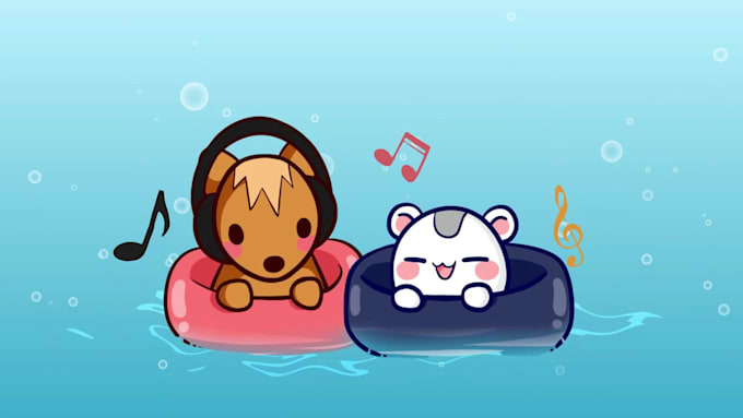 make cute bgm or kawaii vtuber bgm for you