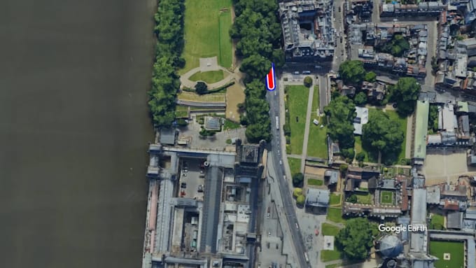 google earth zoom in pin point location real estate video