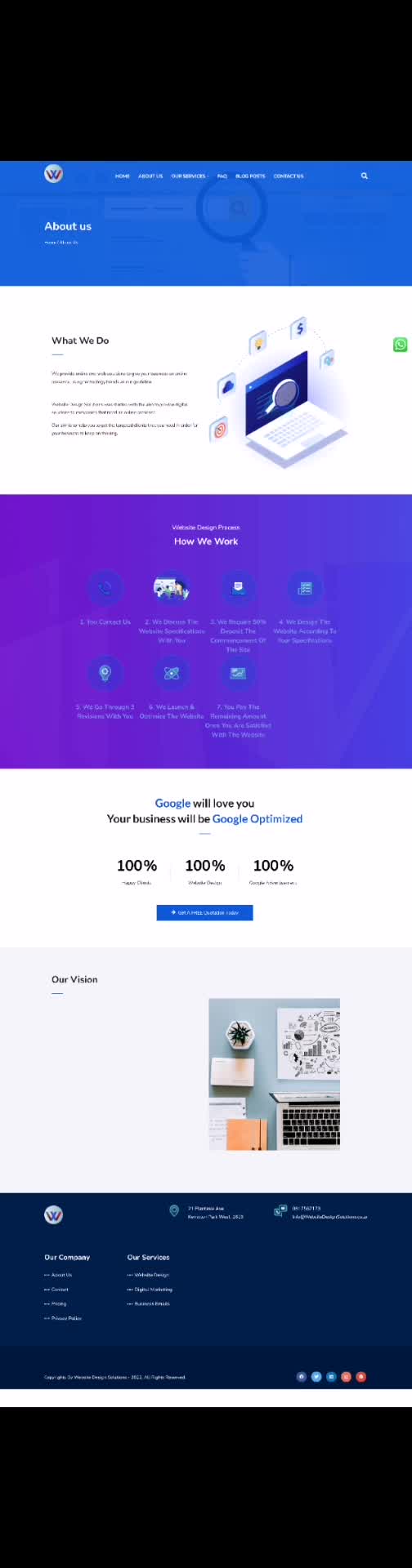 create a responsive wordpress website for you