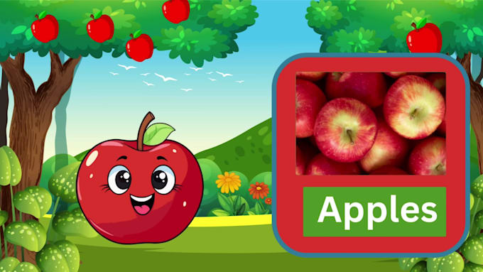create kids learning educational videos