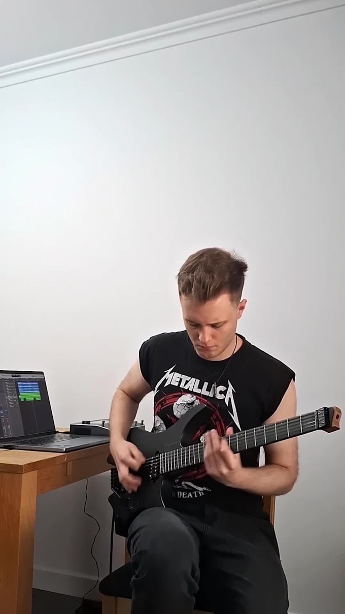 be your guitarist for your track