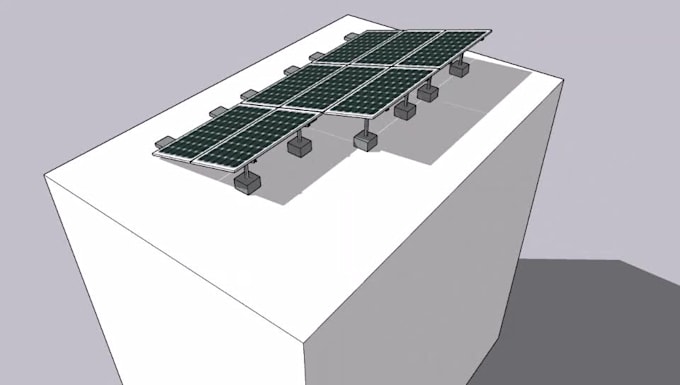 do solar system designing 3d or 2d in sketch up