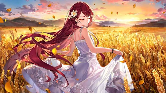create ai anime characters, illustrations, and paintings