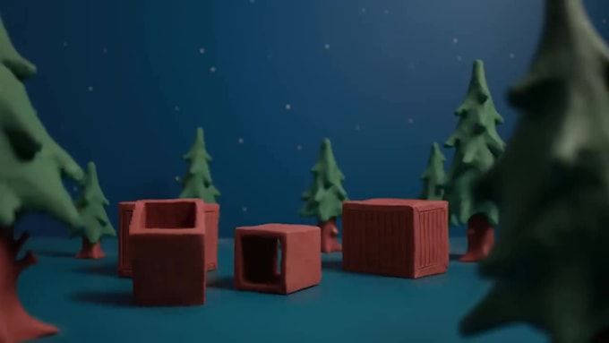do claymation video, claymation character, 3d claymation