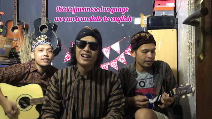 sing happy birthday javanese people funny