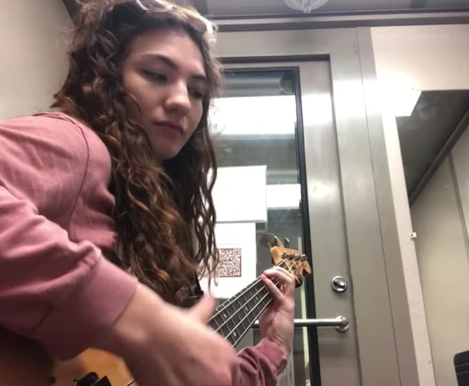 record bass guitar for your song