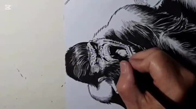 hand drawn illustrations generating color with ai