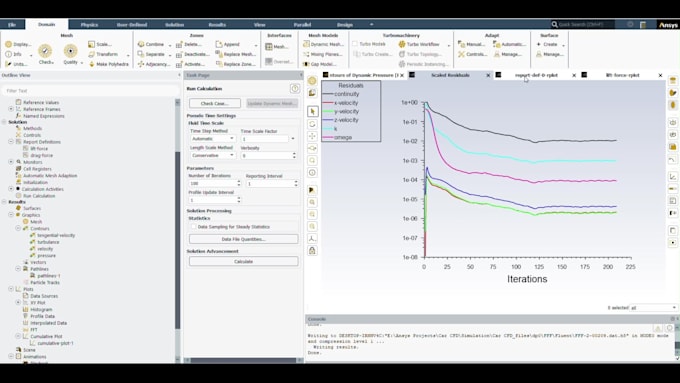 do cfd on ansys, comsol and abacus