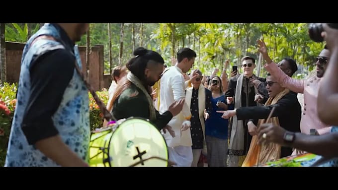 do wedding video editing cinematic