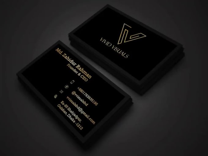 Create exclusive business card designs by Irinislam27 | Fiverr