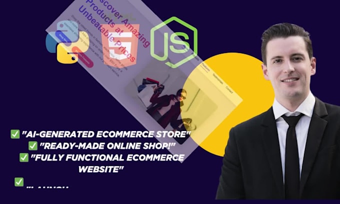 provide a ready made ai powered ecommerce website