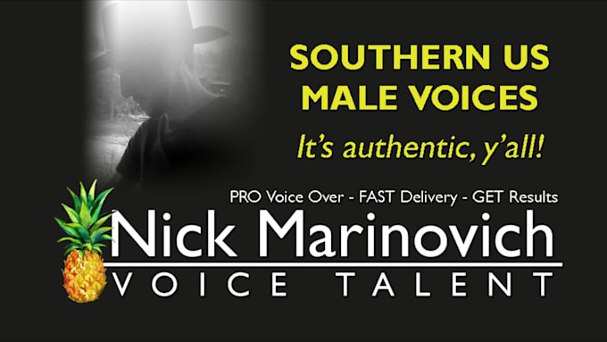 record your script with an authentic southern us accent