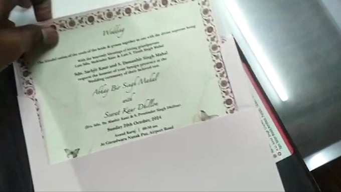 create customized save the date, wedding invitation kit