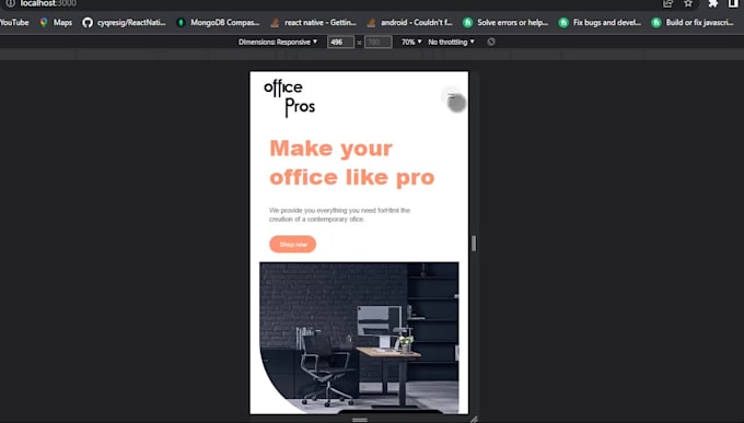 be your frontend react js developer, bug fixer