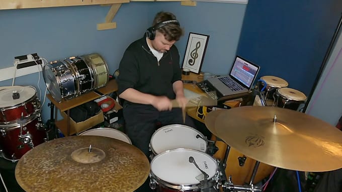 be your rock, pop, indie session drummer