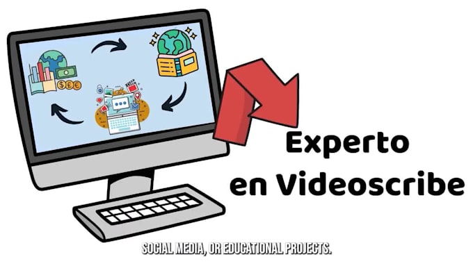 create pro videoscribe animation for youtube growth