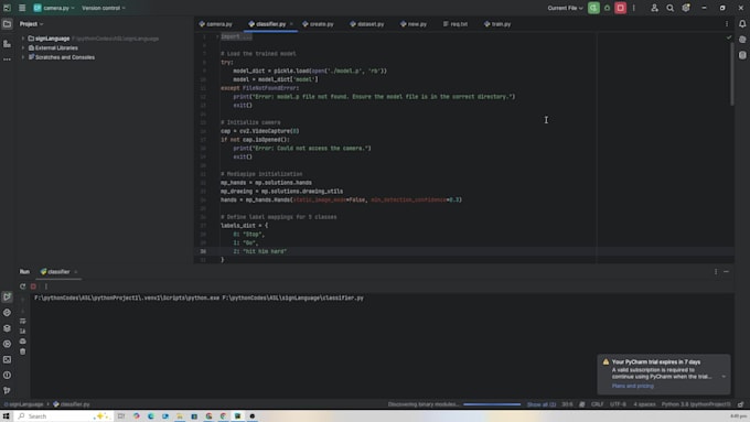 design sign language and pose estimation ai models