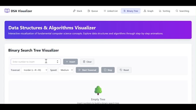 create secure responsive full stack website with database and dashboard