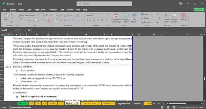 prepare accurate and ifrs compliant financial statements